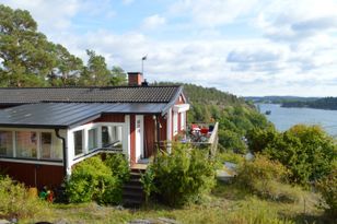 Lillängsdal Ingarö Panorama havsutsikt nära strand