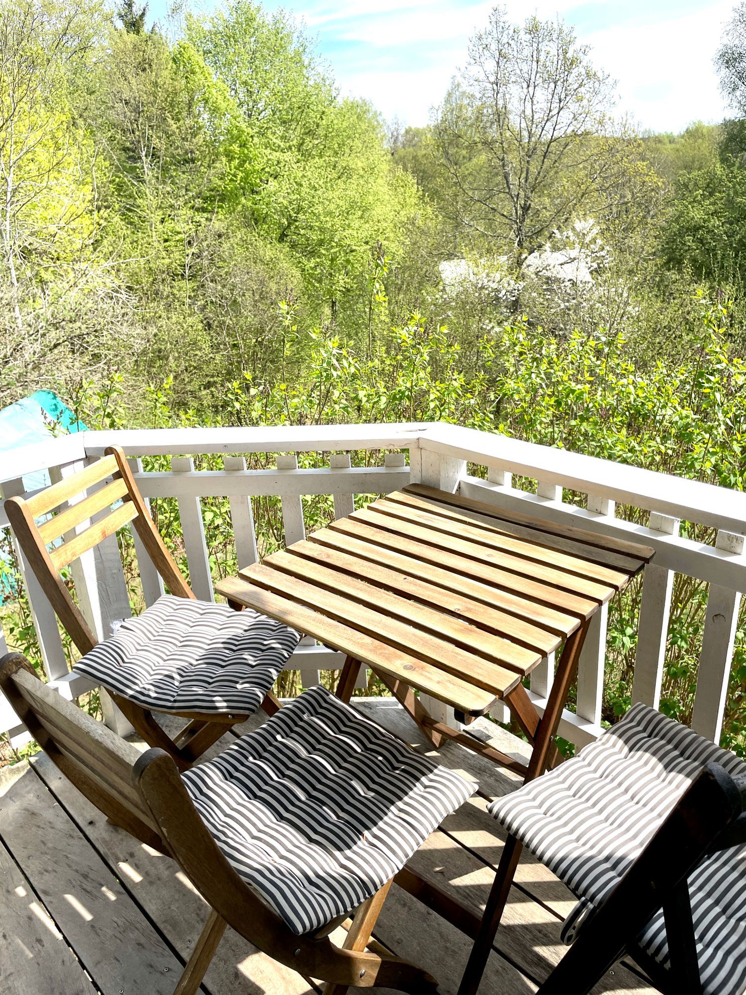 Mysig sommar hus i skogen och nära sjö – bild 8 av 21