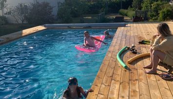 Vackert hus med pool, nära naturreservat och havet