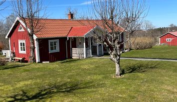 Stuga med vacker utsikt nära Gränna och Jönköping