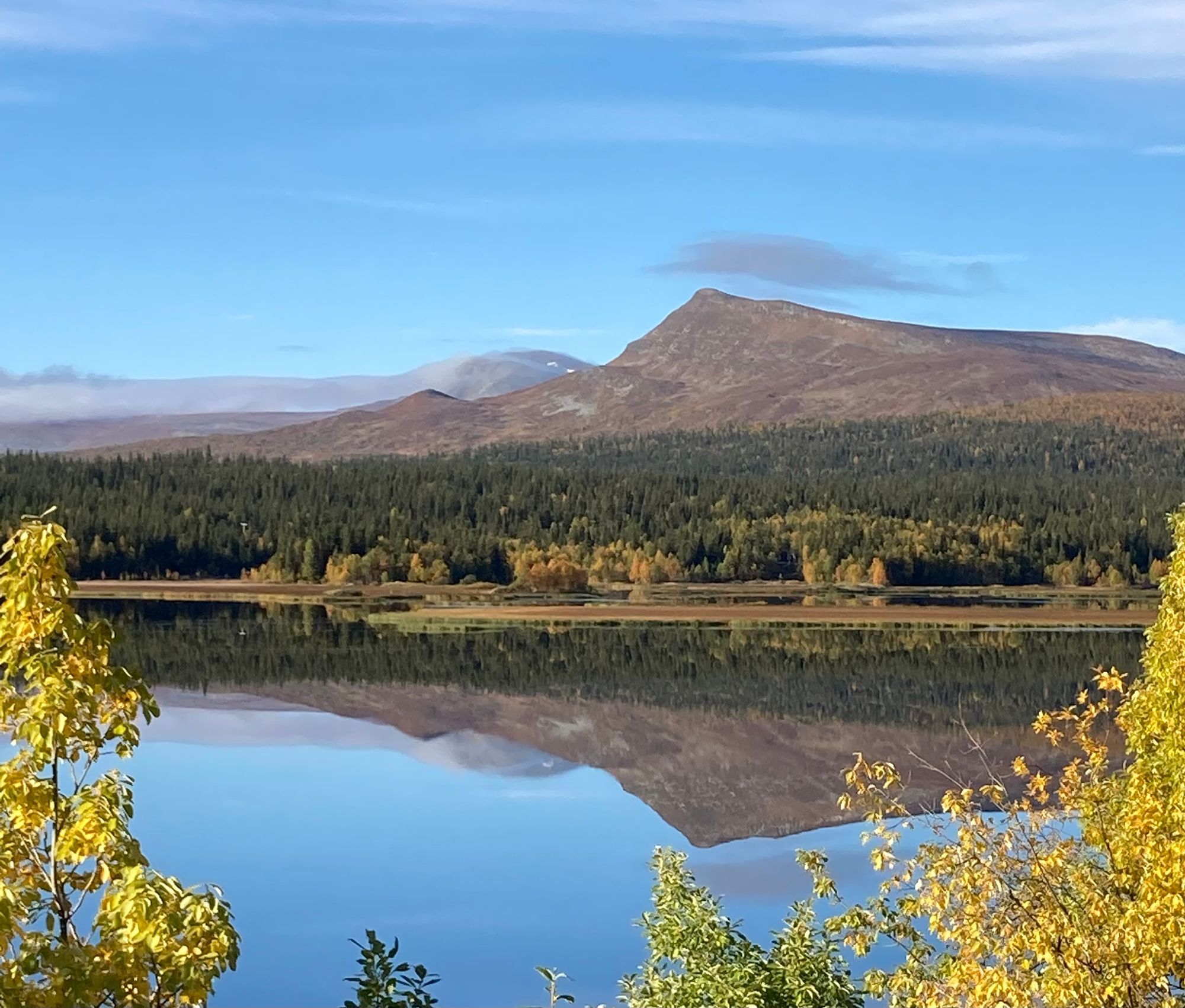 Vackra kultsjödalen Saxnäs