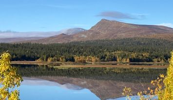 Vackra kultsjödalen Saxnäs