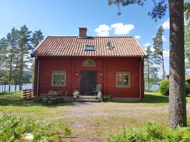 Ferienhaus mit eigenem Strand