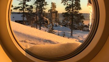 Branäs ski in/ski out vedeldad badtunna lörd-lörd