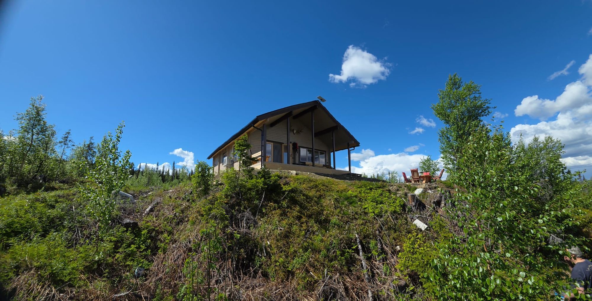 Jukta Lodge. Nybyggd timrat stuga i Juktådalen – bild 16 av 20