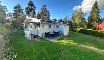 Mysig sommarstuga nära bad & fina miljöer