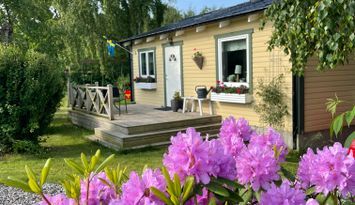 Mysigt hus vid havet, barnvänligt