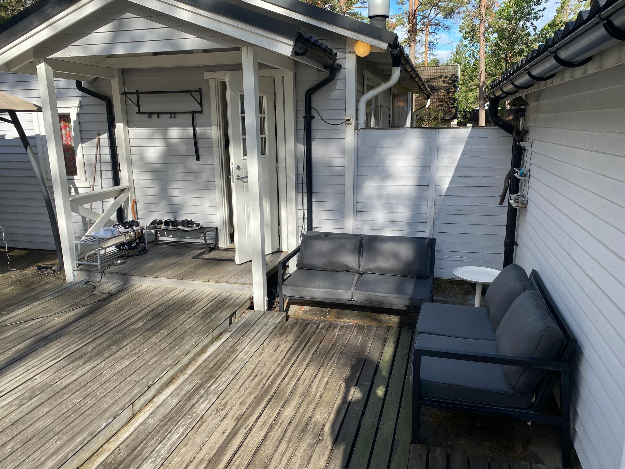 Stuga i Yngsjö nära havet