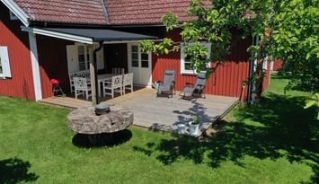 Stuga i småländsk idyll