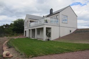 Nybyggd lägenhet med utsikt över Kalmarsund
