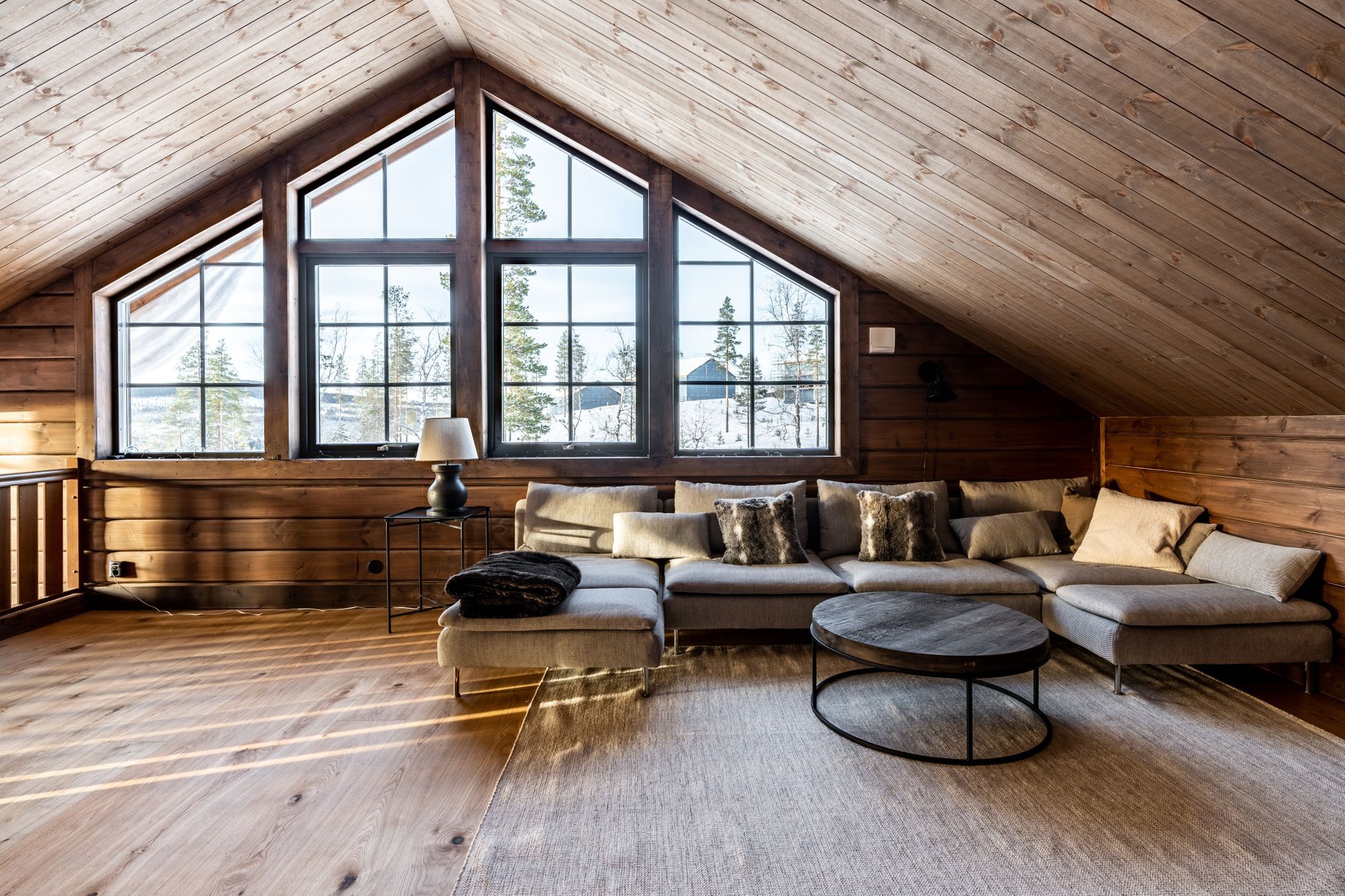 Nybyggd fjällstuga, egen bastu & panoramautsikt – bild 6 av 15