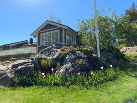 Villa med jacuzzi mitt i Stockholms skärgård