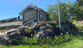Villa med jacuzzi mitt i Stockholms skärgård