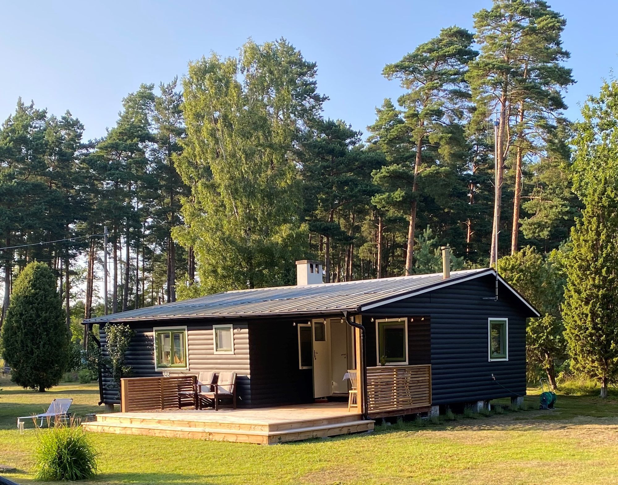 Fint och fräscht fritidshus i Kovik nära havet – bild 12 av 21