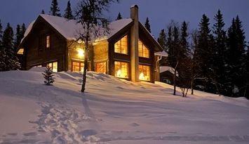 Mysig stuga i Bydalen. Ski in - ski out