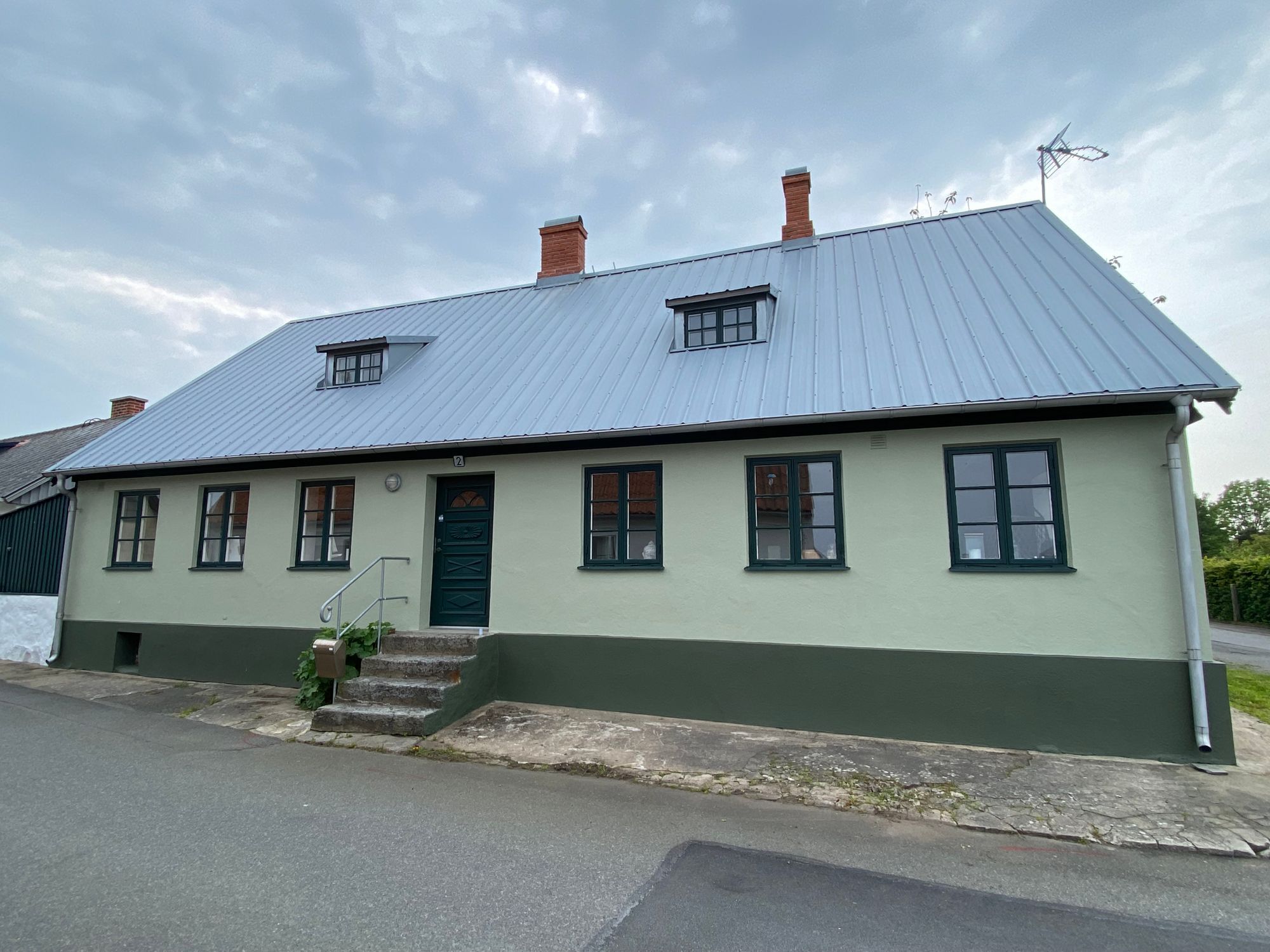 Skepparhus i Brantevik 150 m från havet