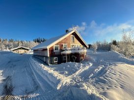 Fjällhus i Åkersjön