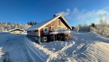 Fjällhus i Åkersjön