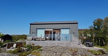 Modern house on the island Knarrholmen, Gothenburg