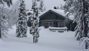 Timmerstugan med "sälenfaktor" på Gubbmyren
