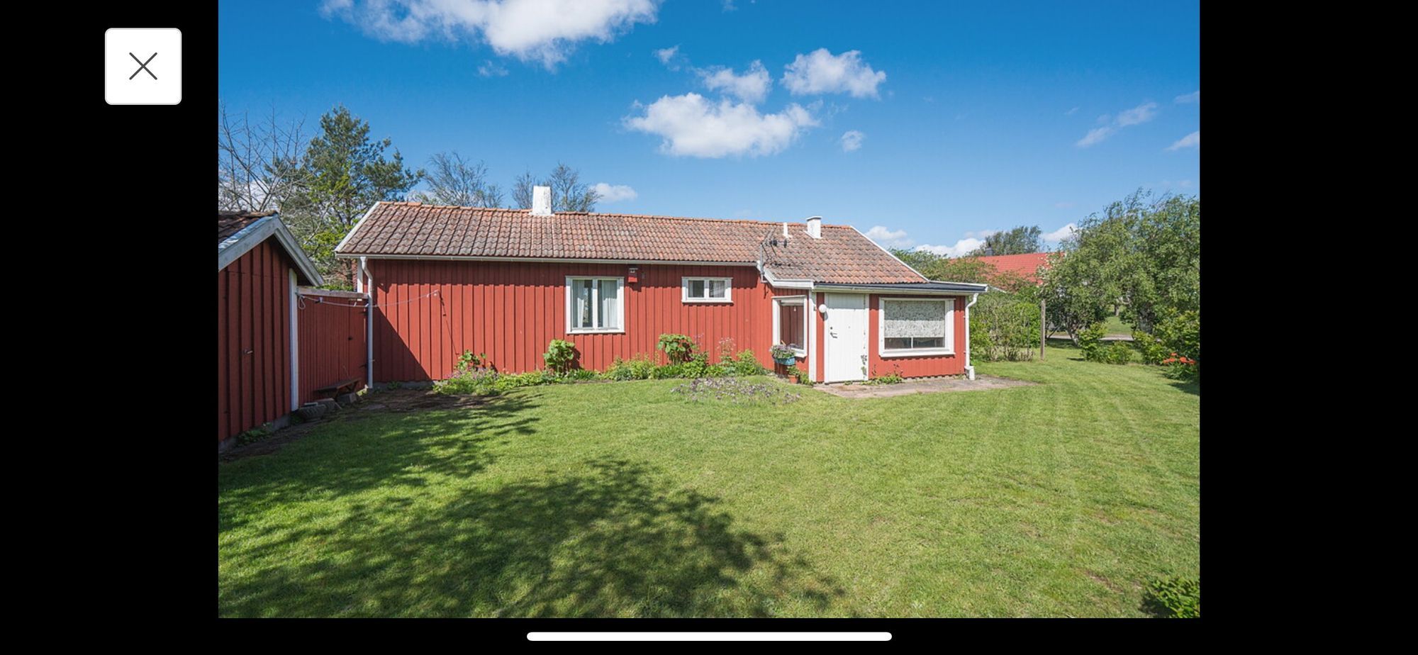 Havsnära röd sommarstuga – bild 2 av 17