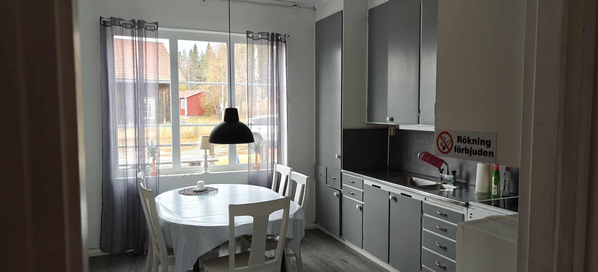 Lägenhet i bygdegård i vackra Baksjöliden Fredrika