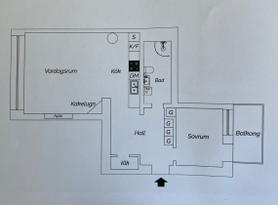 Centralt i Göteborg 4 personer Gothia Cup 13-19/7