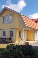 Gult hus mellan Göteborg, Kungälv och Marstrand