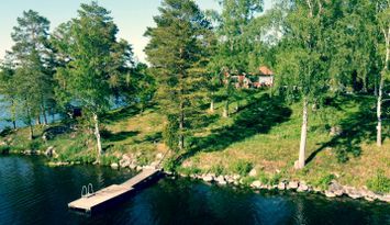 Traumhafte Seelage im Hochland Smålands