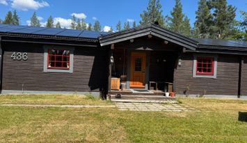 Rymlig fjällstuga, 10-15min bilavstånd från backar