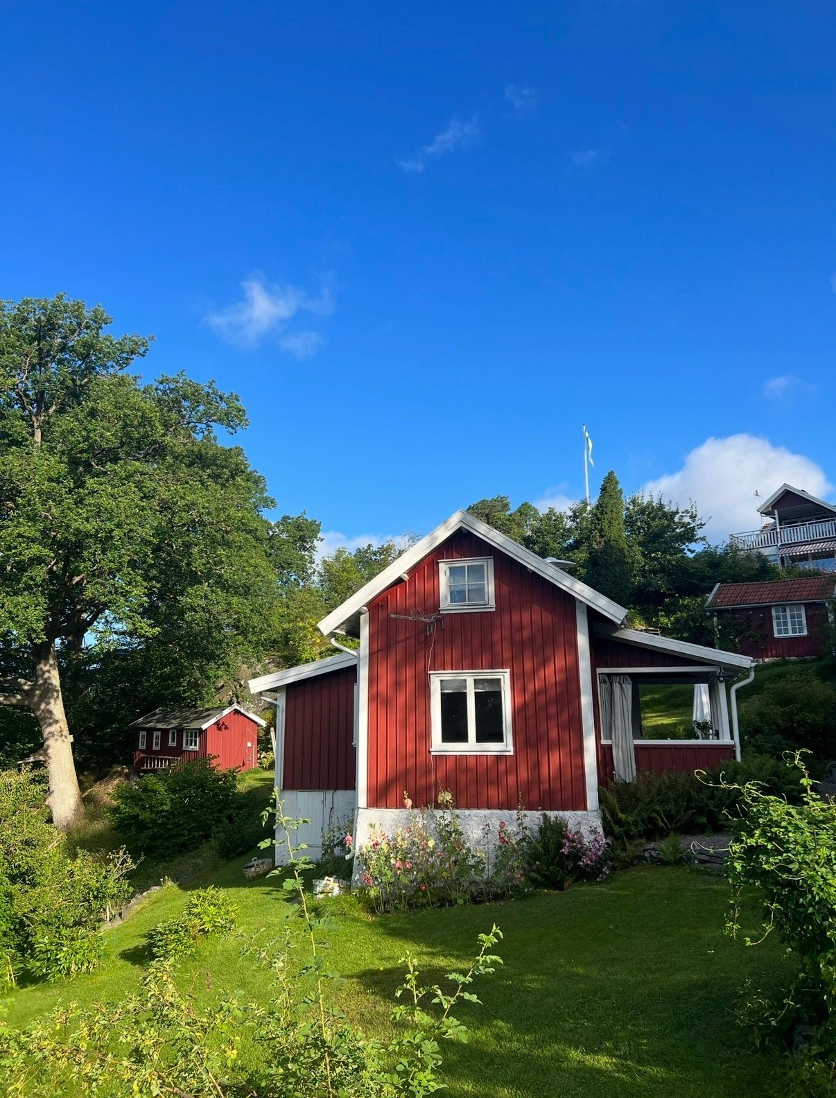 Lantligt sommarhus Ulvesund Bohuslän m havsutsikt