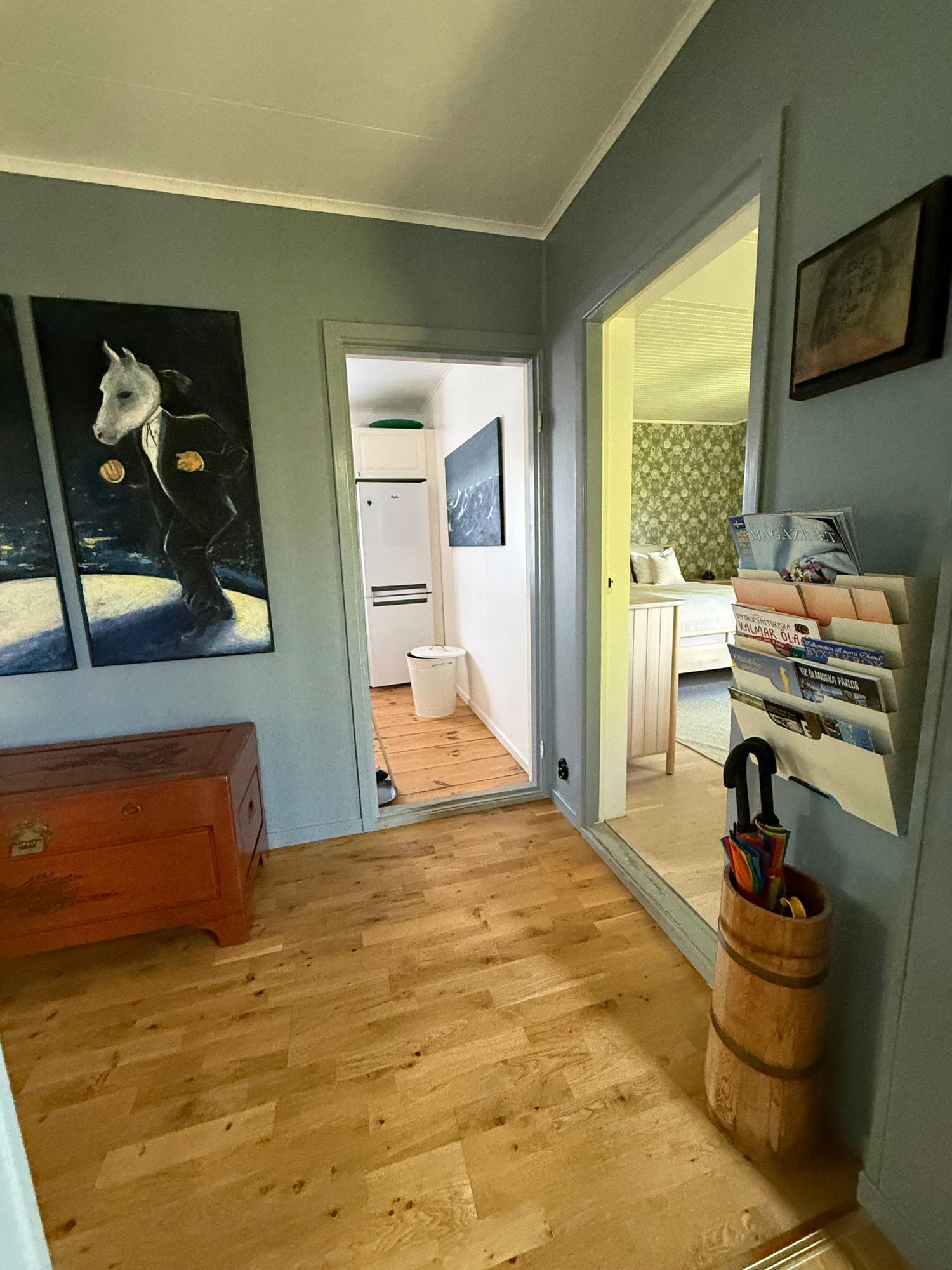 Mysig stuga i Byxelkrok, 1km till hav och strand – bild 4 av 24