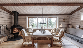 Nyrenoverad toppstuga