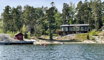 Architect-designed house, sea plot and own jetty