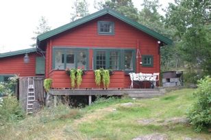 Beautiful logcabin in the Swedish Archipeligo