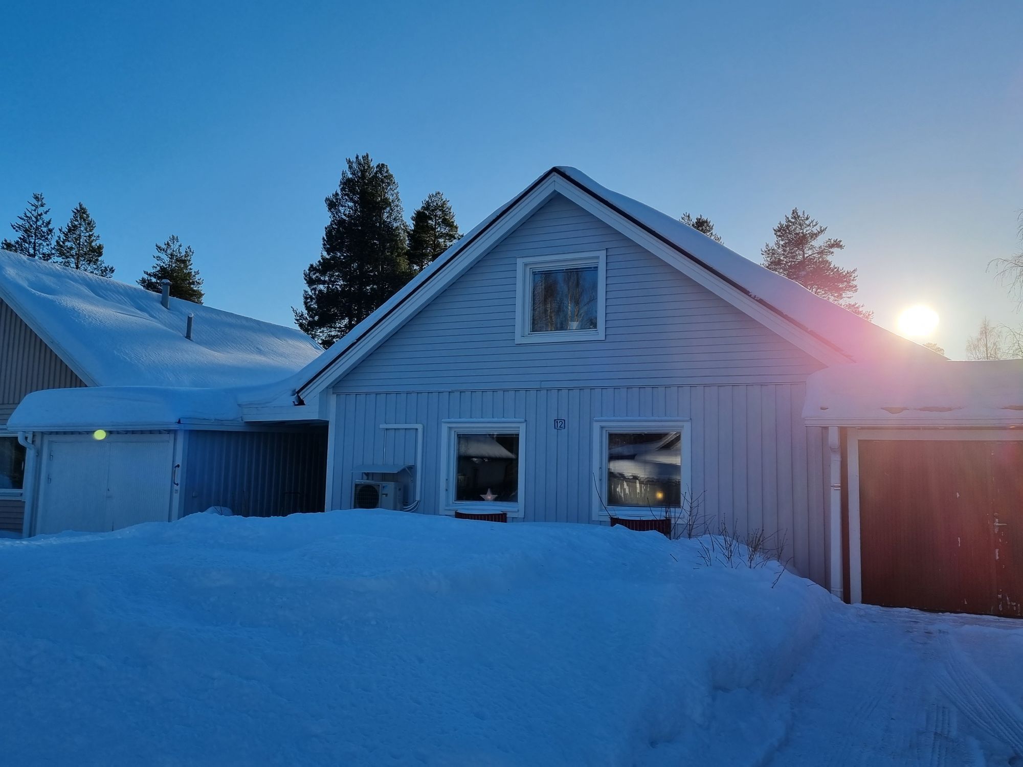 Villa Moose i Vidsel – Nära Storforsen
