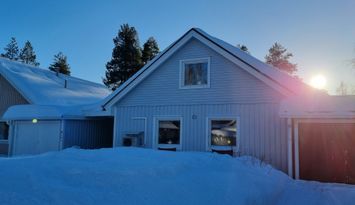 Villa Moose i Vidsel – Nära Storforsen