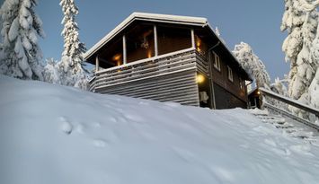 Fjällstuga centralt i Storhogna (Vemdalsfjällen)