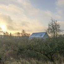 Arkitektritat hus på Österlen