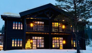 5-Sterne-Unterkunft oben im Vemdalsskalet ⭐