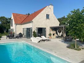 Stunning view with pool at Gotland