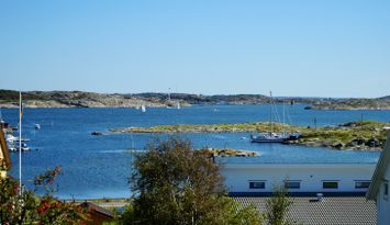 Underbar havsutsikt på Hälsö, i Göteborgs skärgård