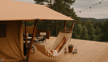 Privat Glamping & Spa i Naturen . upp till 10P