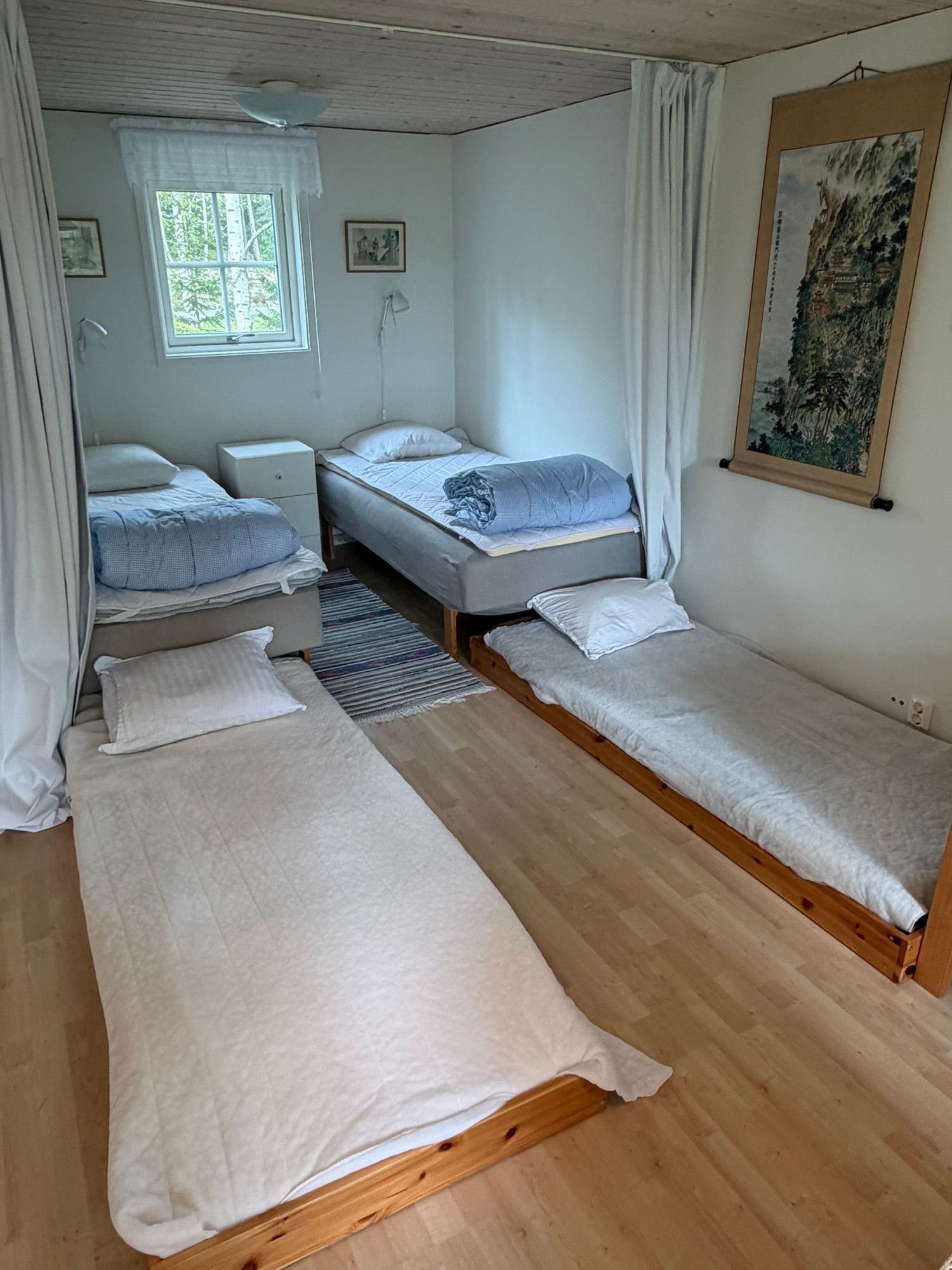 Stuga vid sjö, 3 sovrum, gäststuga eget kök, bad – bild 22 av 24