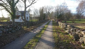 Soligt med stor tomt