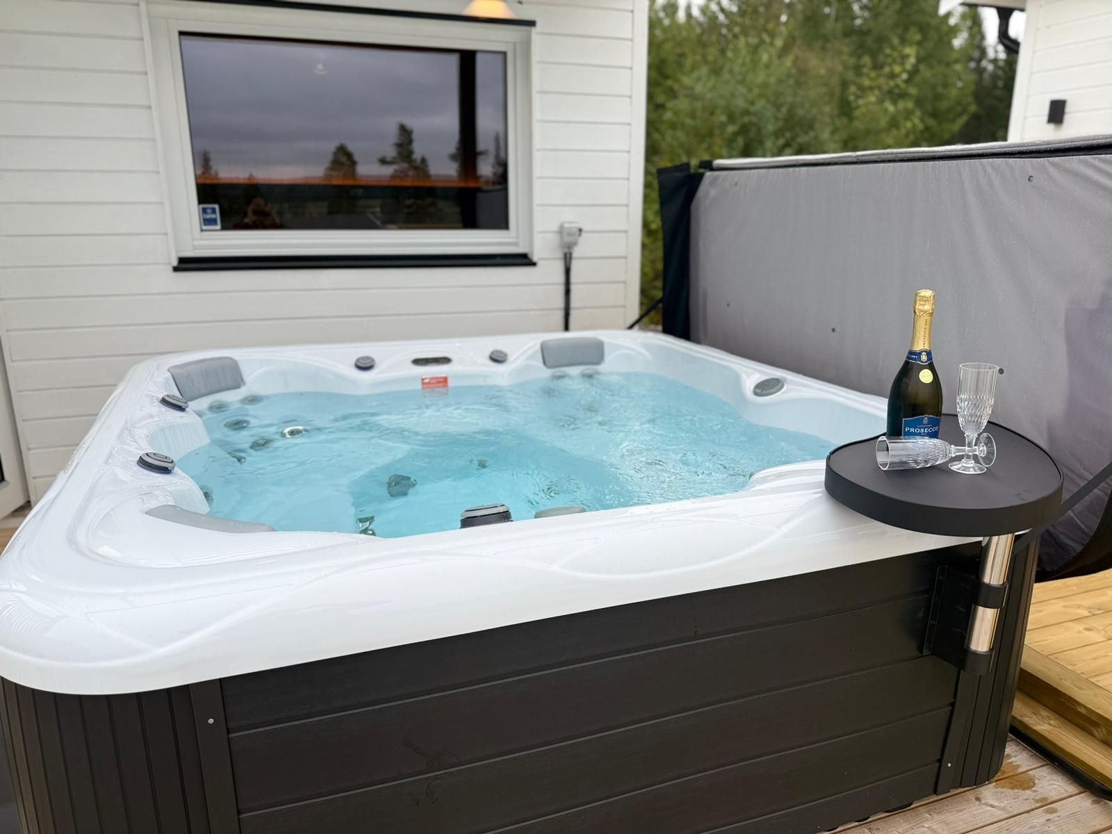 Modern Stuga med sjöutsikt, spa anläggning – bild 4 av 24
