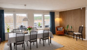 Sjöutsikt/Isabergstoppen med bastu - för 9 pers