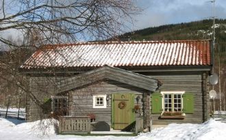 Genuin stuga i Branäs by, norra Värmland
