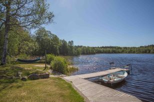 Kleines Paradies mit eigenes Ufer,Steg,Boot,Sauna