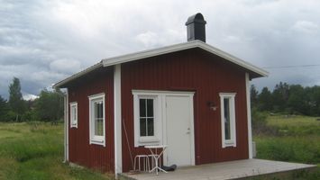 Liten stuga på landet
